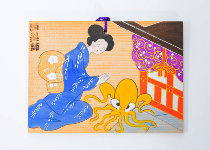 絵馬（手書き）